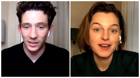 'The Crown': Josh O'Connor & Emma Corrin on Being Charles & Diana (VIDEO)