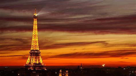 Paris Sunset Wallpapers - Wallpaper Cave