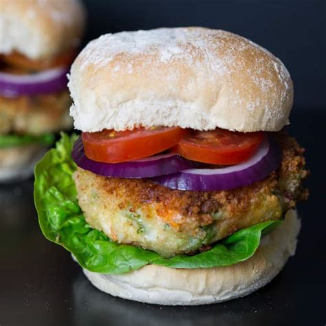 Cheesy Veggie burgers - Nicky's Kitchen Sanctuary