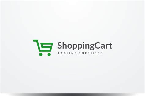 Shopping Cart Vector Logo Template