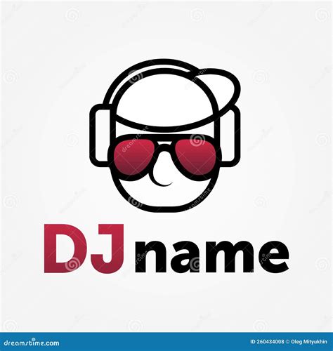 Dj Logo Design. Creative Vector Logo Design with Headphones and DJ with ...