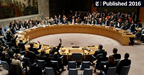 Opinion | The U.N. Resolution Against Israeli Settlements - The New ...