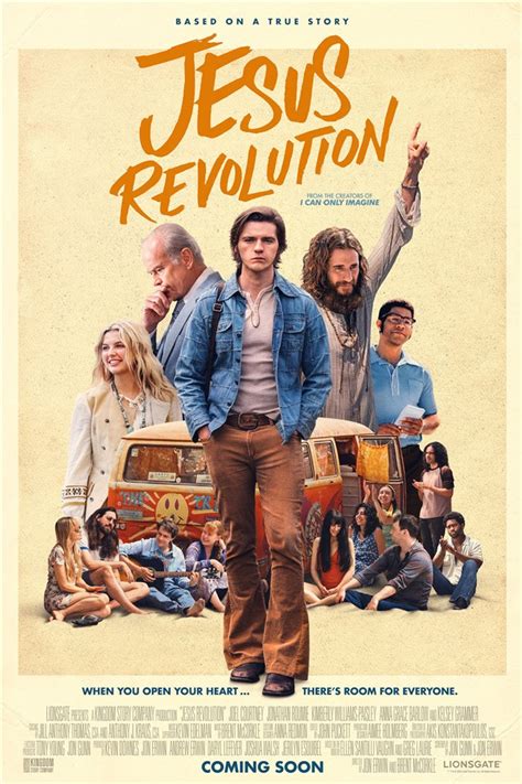 Jesus Revolution movie large poster.