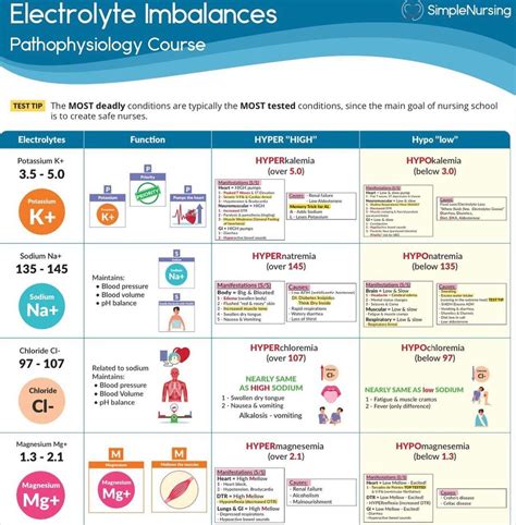 Nurse Mike from Simple Nursing on Instagram: "Electrolytes imbalanced from your July 4th ...