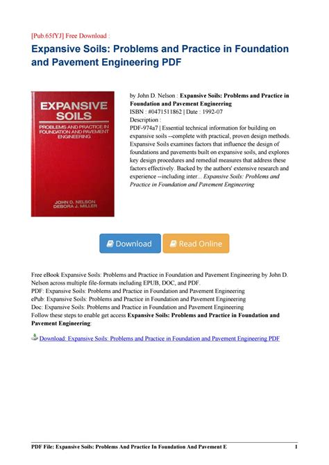 Expansive soils problems foundation engineering pdf db011a5f3 by nifeb ...