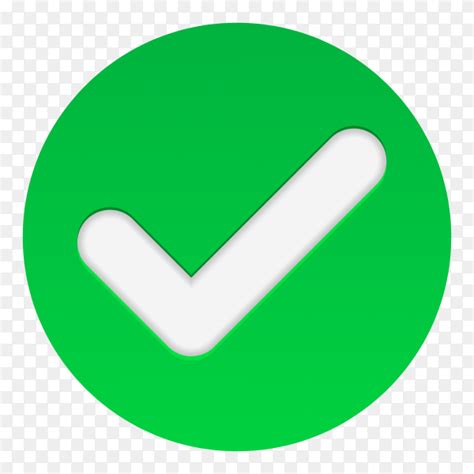 Green Checkmark Transparent Png