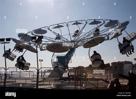 Funfair rides on the pier at Clacton, Essex, England Stock Photo - Alamy