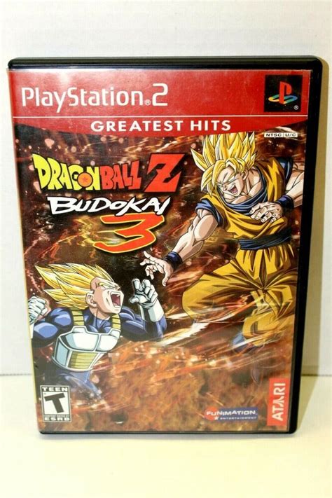 Dragon Ball Z: Budokai 3 GREATEST HITS (Sony PlayStation 2, 2004) Atari Greatest | Retro gaming ...