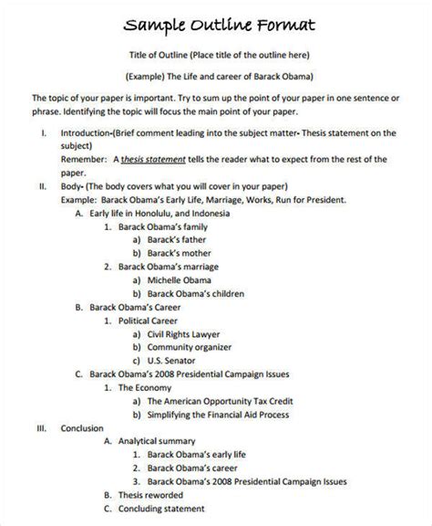 Thesis Paper Outline Format - Thesis Title Ideas for College