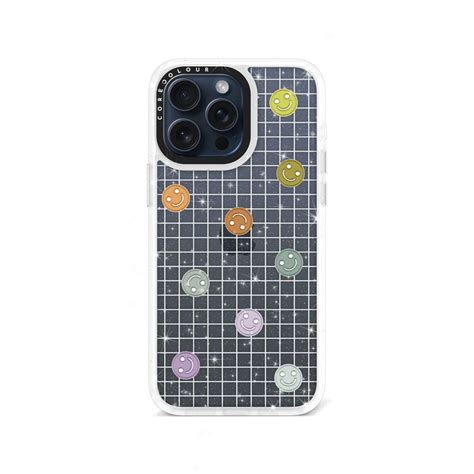 iPhone 15 Pro Max School's Out! Smile! Glitter Phone Case – CORECOLOUR AU