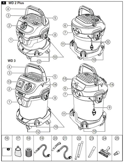 KARCHER WD, KWD Wet and Dry Vacuum Cleaner User Guide