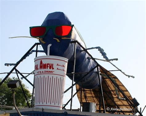 The Big Blue Bug enjoying an Awful-Awful. | The 24 Most Rhode Island Things To Ever Happen ...