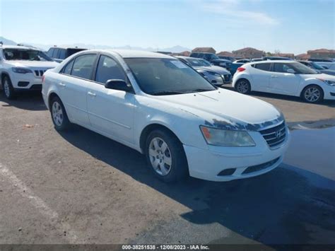 5NPET46C39H426691, 2009 Hyundai Sonata Gls on IAAI