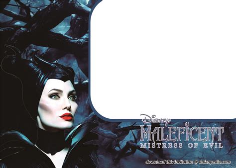 Free FREE Template Free Printable Maleficent Invitation Templates ...