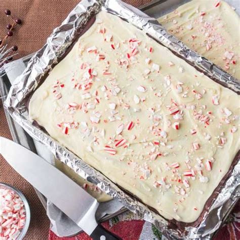 Ghirardelli White Chocolate Peppermint Bark Recipe - No Diets Allowed