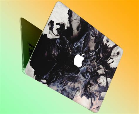 Macbook Pro 13 Case 2019 Black Marble Macbook Air 13 Case Inch | Etsy