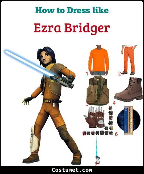 Ezra Bridger Costume from Star Wars for Halloween