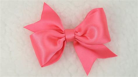 DIY Easy Simple Bow Tutorial, DIY, Hair Bow, Bow #7 - YouTube