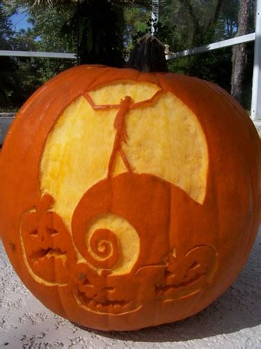 Nightmare Before Christmas pumpkin | Our Nightmare Before Ch… | Flickr