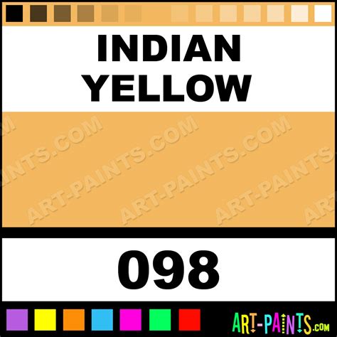 Indian Yellow Venezia Watercolor Paints - 098 - Indian Yellow Paint ...