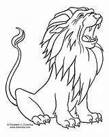 Lion coloring pages To Download And Print For Free sketch template