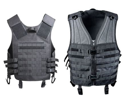 MOLLE Compatible Modular Vest Heavyweight Tactical Vests Black OD Brow ...