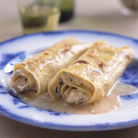 Seafood Cannelloni recipe | Epicurious.com