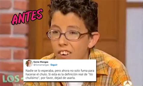 Descubre qué ha sido del niño de ‘El diario de Patricia’ que fumaba «para hacerse el chulo ...