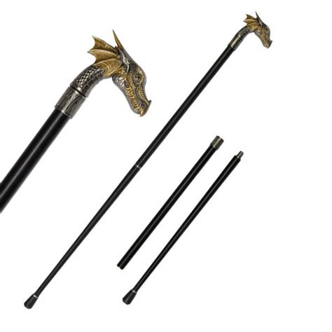 Dragon Head Sword Cane With Hidden Blade-2N3-RT5702