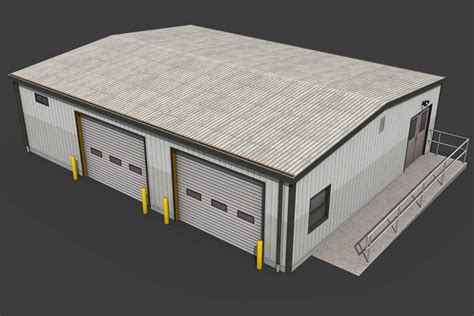 Small Warehouse - 3D Model by Kanistra Studio