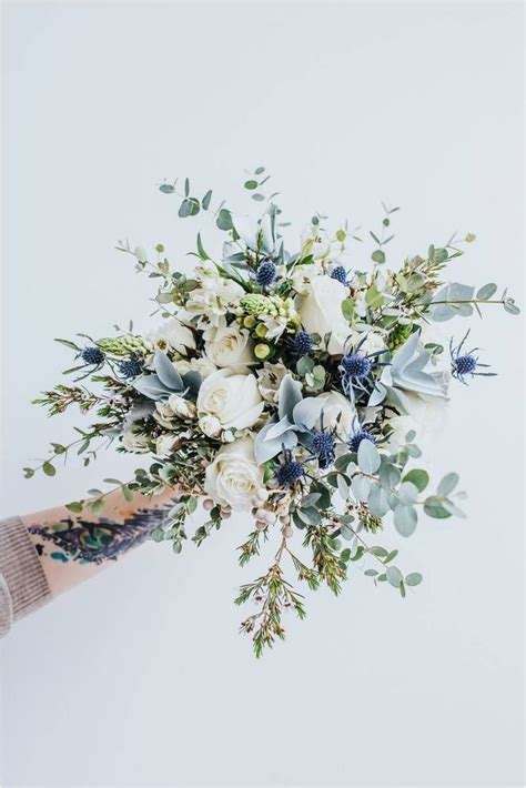 Marvelous Dusty Blue Bouquet Inspirations https://bridalore.com/2017/12/22/dusty-blue-bouquet ...