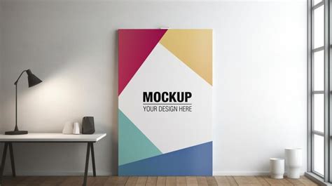 Premium PSD | Large Poster Mockup