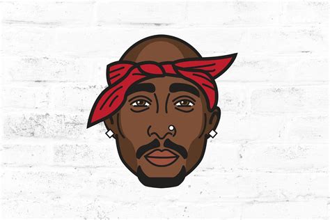 Tupac Shakur Vector Illustration #formats#File#Adobe#included | Tupac art, Art, Tupac