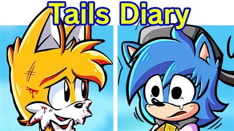 Friday Night Funkin' VS Tails' Diary DEMO | Tails Dark Secret (FNF Mod ...