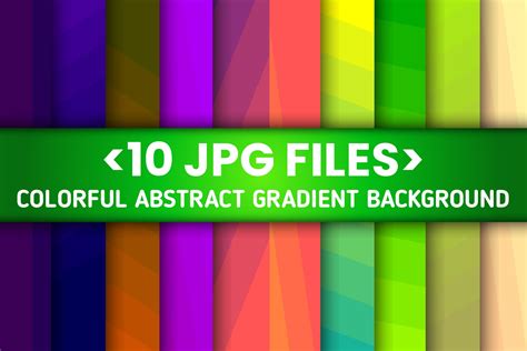 10 Set Colorful Abstract Gradient Part 2 Graphic by moolecule studio · Creative Fabrica