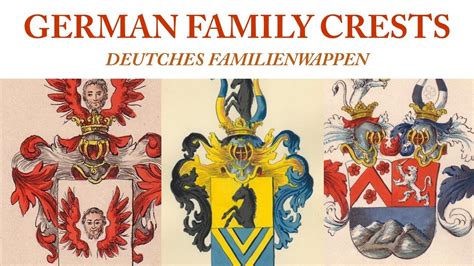 German Family Crests - YouTube