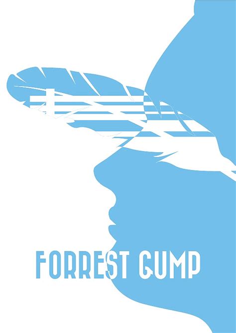 Forrest Gump minimal poster