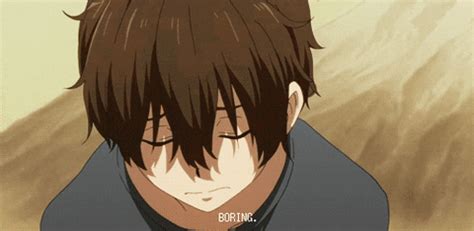 Bored Anime Boy GIF - Find & Share on GIPHY