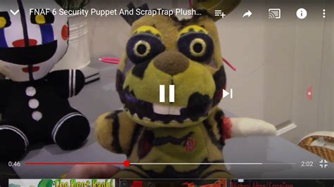 Fnaf Security Puppet Plush