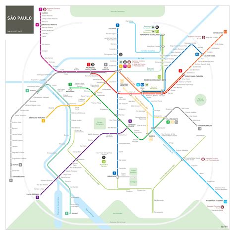 Sao Paulo Metro Map : inat