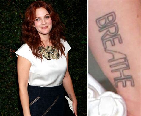 45+ Amazing Drew barrymore tattoos wrist image ideas