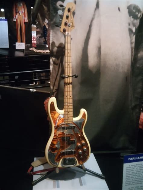 Bootsy Collin's 1975 Fender Precision Space Bass #guitar at the Rock ...