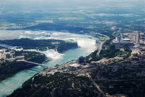 Aerial View of Niagara Falls by july-seventeen on DeviantArt