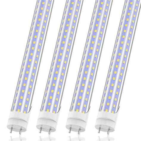 SHOPLED T8 LED Bulbs 4 Foot, 36W 6000K Cool White, Type B Tube Lights ...