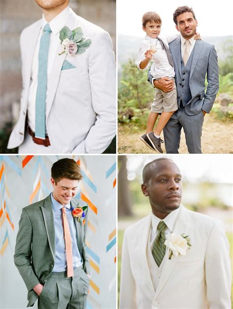 Summer Wedding Suit Ideas - Styling the Groom