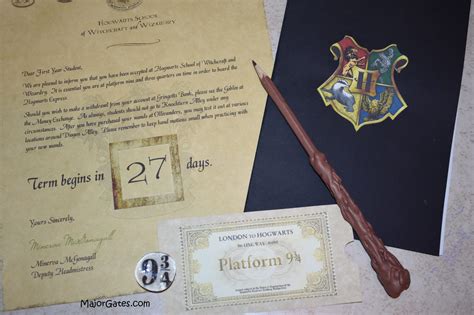 Harry Potter Hogwarts Ticket · Major Gates