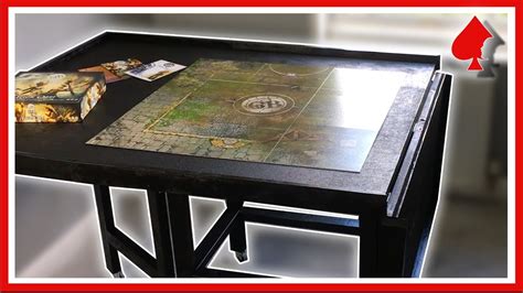 How to Make a Folding Gaming Table for Wargaming or Board Games - YouTube