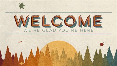 Vintage Fall Welcome | Motion Video Background