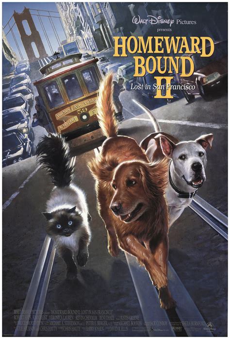 Homeward Bound II: Lost In San Francisco : Mega Sized Movie Poster Image - IMP Awards