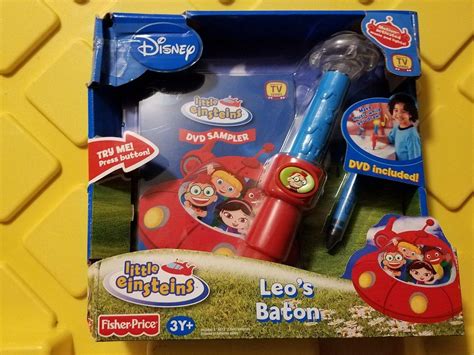 NEW Little Einsteins Leo's Baton Conductor Musical Wand Electronic Toy ...